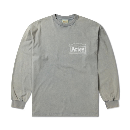 Aged Temple LS Tee - Grey