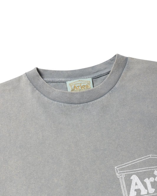 Aged Temple LS Tee - Grey