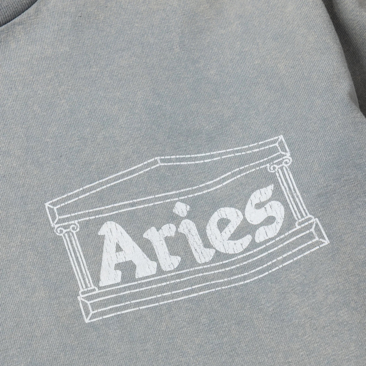 Aged Temple LS Tee - Grey