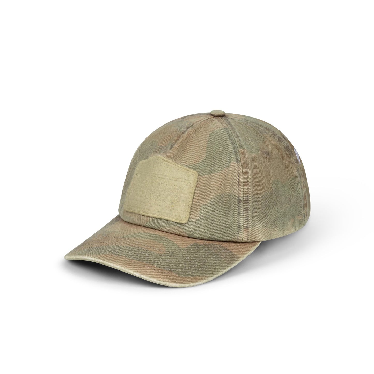 Camo Temple Cap - Olive