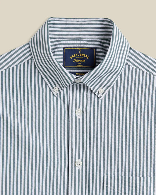 Atlantico Stripe Shirt - Green