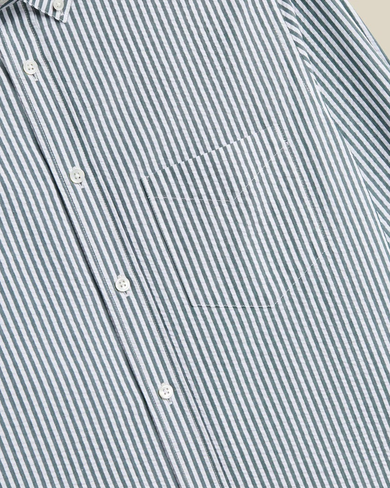 Atlantico Stripe Shirt - Green