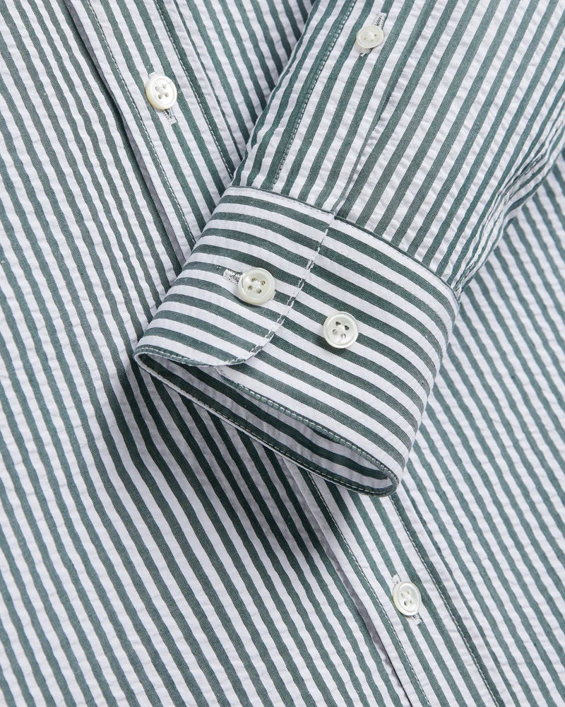 Atlantico Stripe Shirt - Green