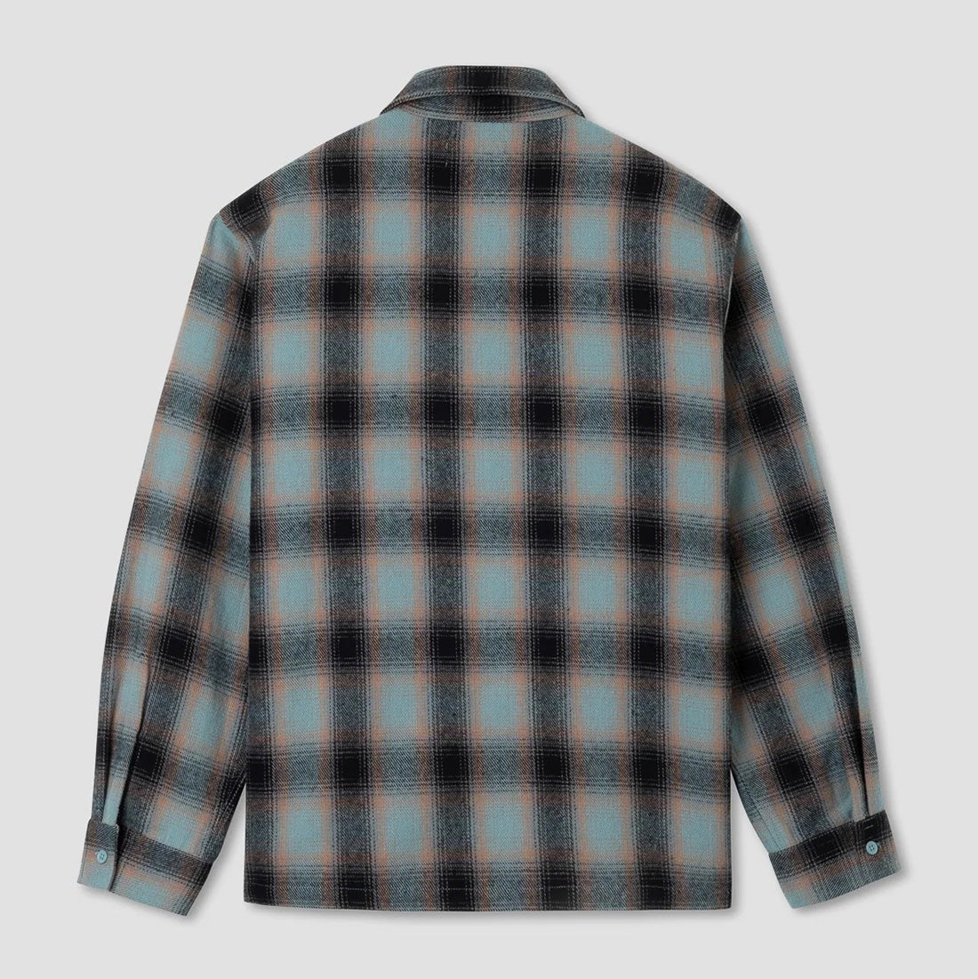 Zip Shirt - Blue / Pink Check