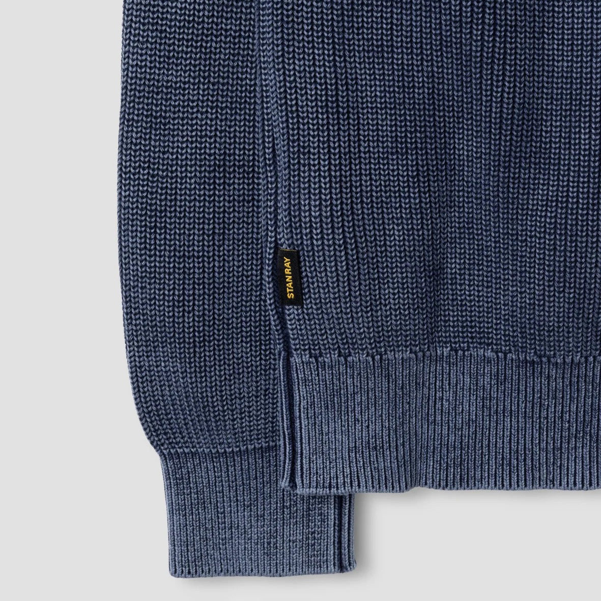 Knitted Sweater - Overdyed Navy
