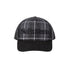 Plaid Cap - Black