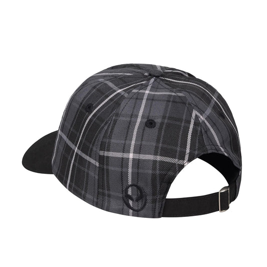 Plaid Cap - Black