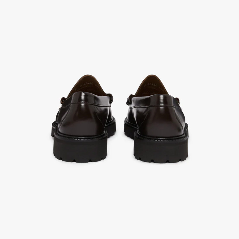Mens Weejun 90 Larson Penny Loafers - Chocolate Leather
