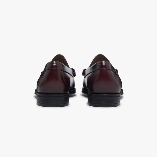 Easy Weejun Larson Flag Penny Loafers- Wine Leather