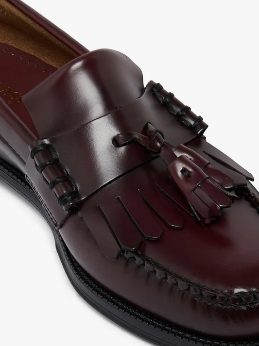 Mens Easy Weejun Layton II Kiltie - Wine Leather