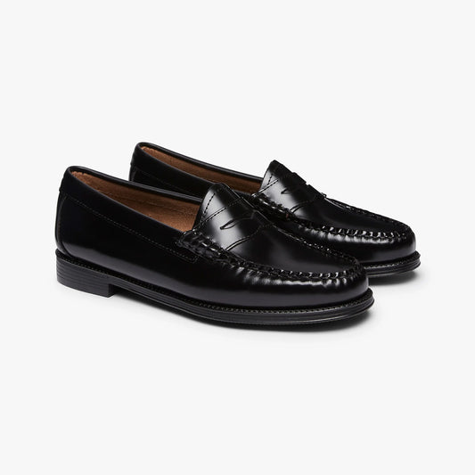 Women's Weejun II Penny Loafers - Black Leather