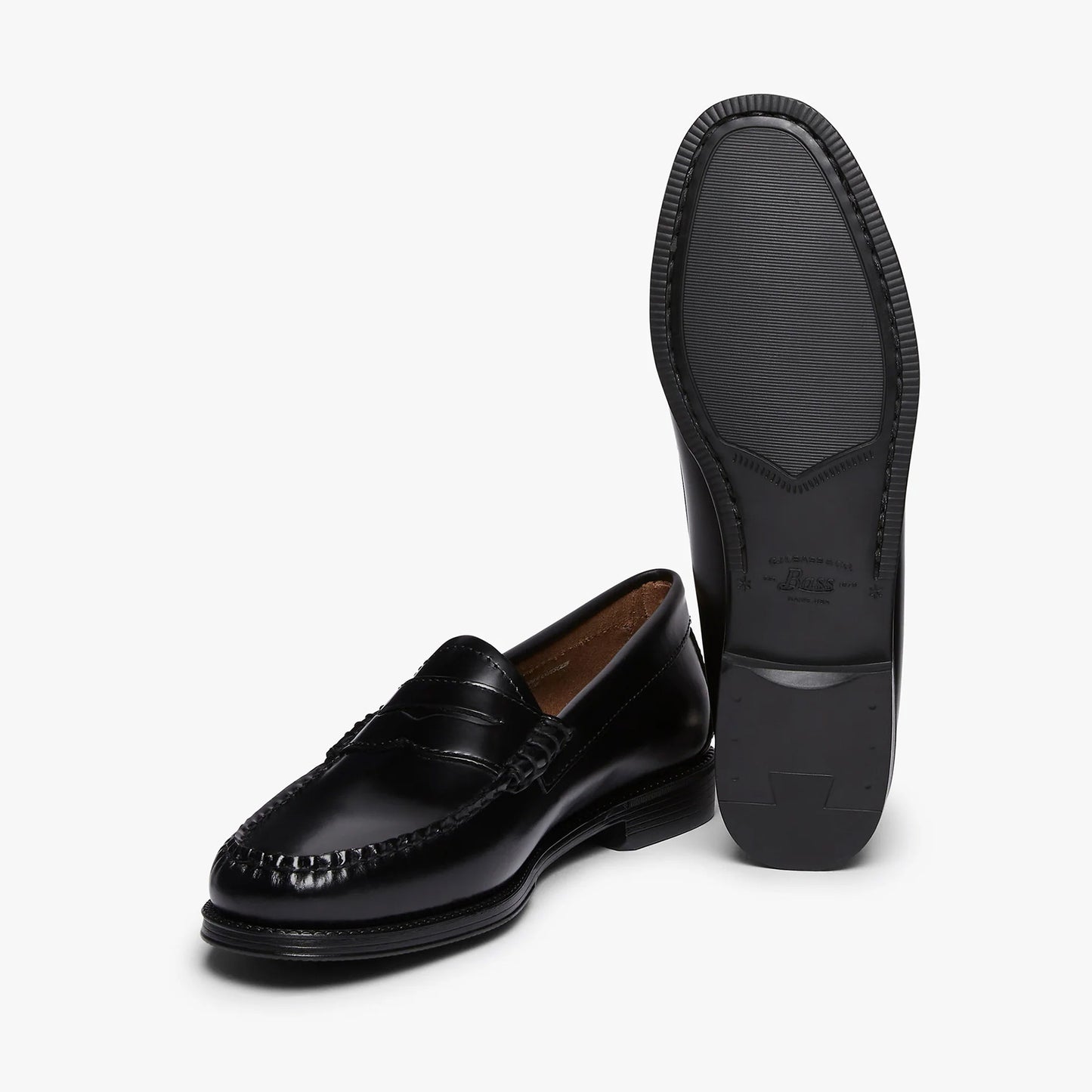 Women's Weejun II Penny Loafers - Black Leather