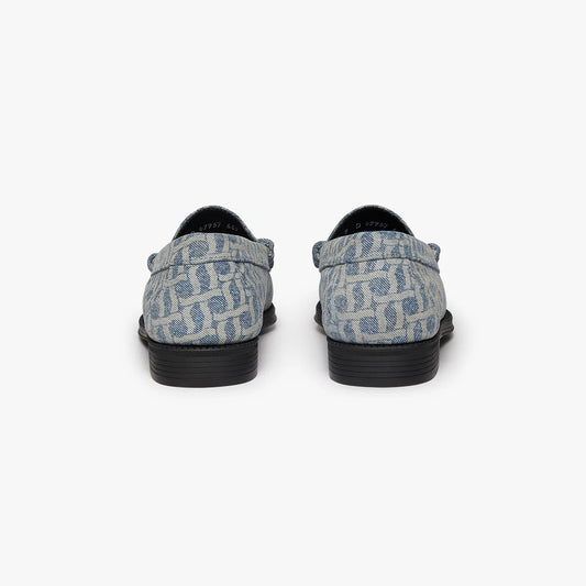 G.H. Bass X POP Trading Company Easy Weejun Lincoln - Light Blue Denim