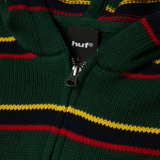 Banks Full-Zip Striped Hoodie - Sycamore