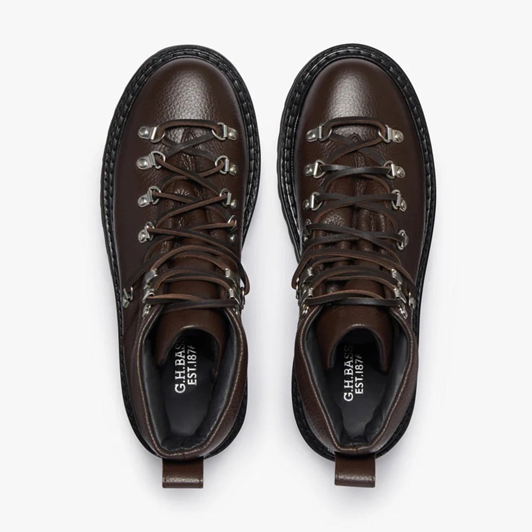 Mason Alpine Boot - Dark Brown Tumbled Leather