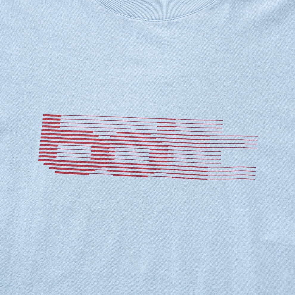 Blur Tee - Light Blue