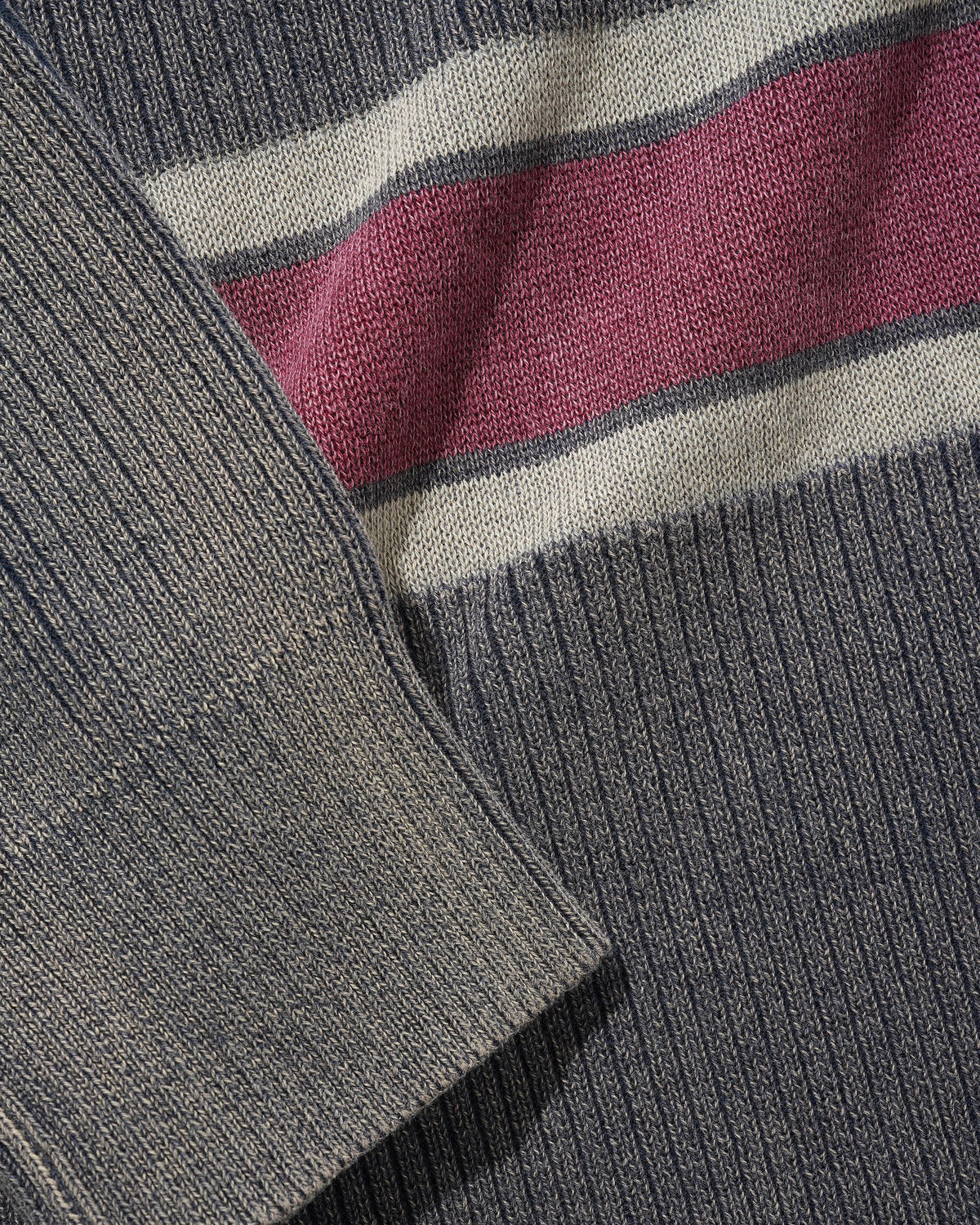 Break Knit Sweater - Washed Navy