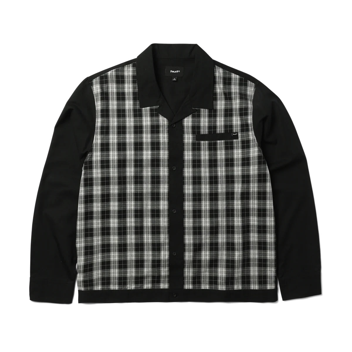 Coolidge Plaid LS Shirt - Black
