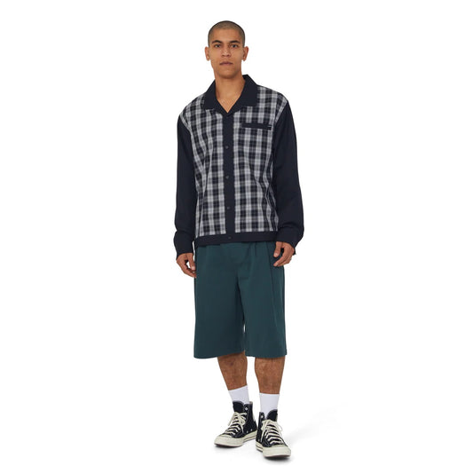 Coolidge Plaid LS Shirt - Black