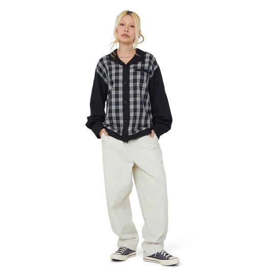Coolidge Plaid LS Shirt - Black