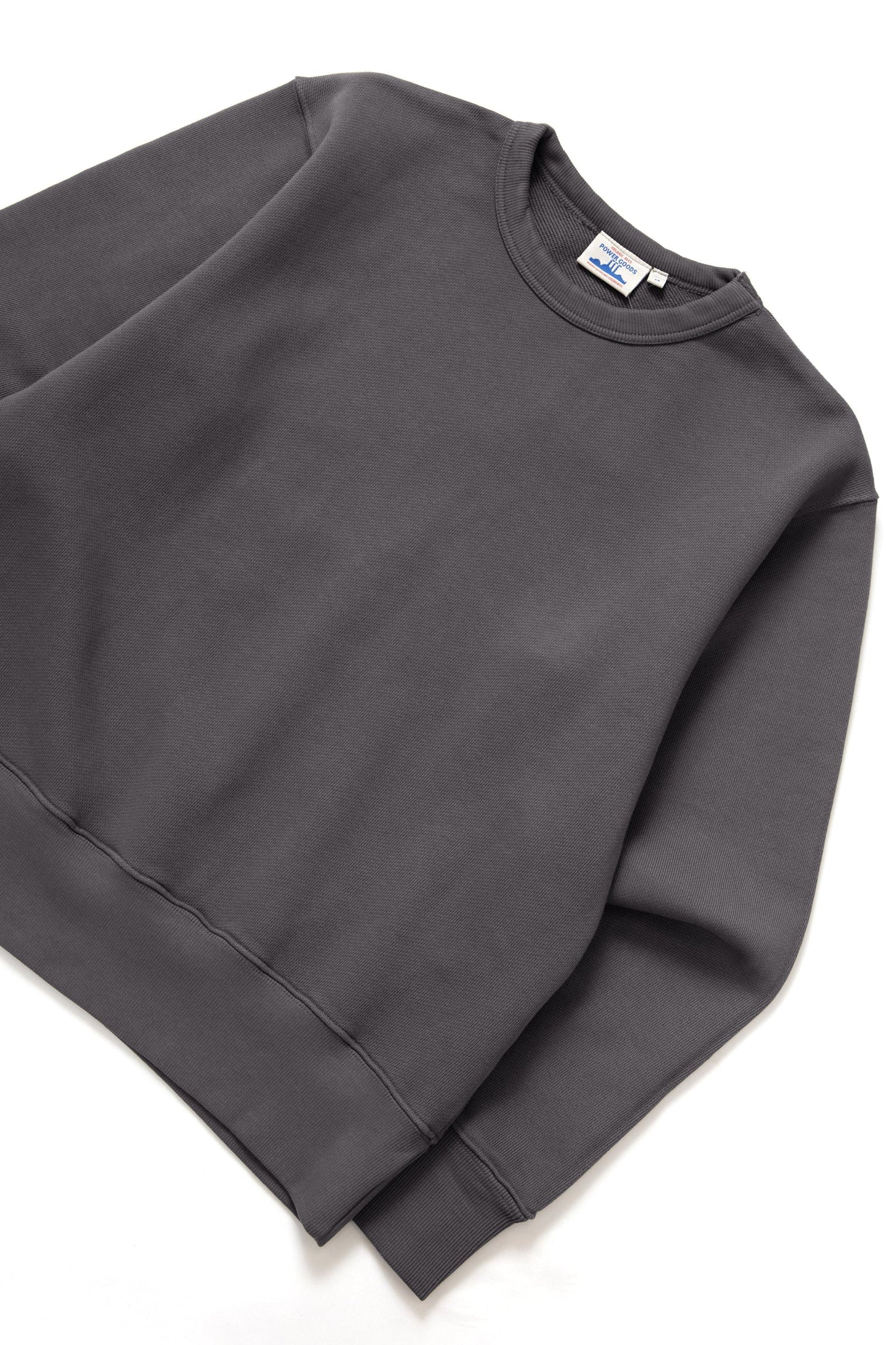 Loopback Crewneck - Washed Black