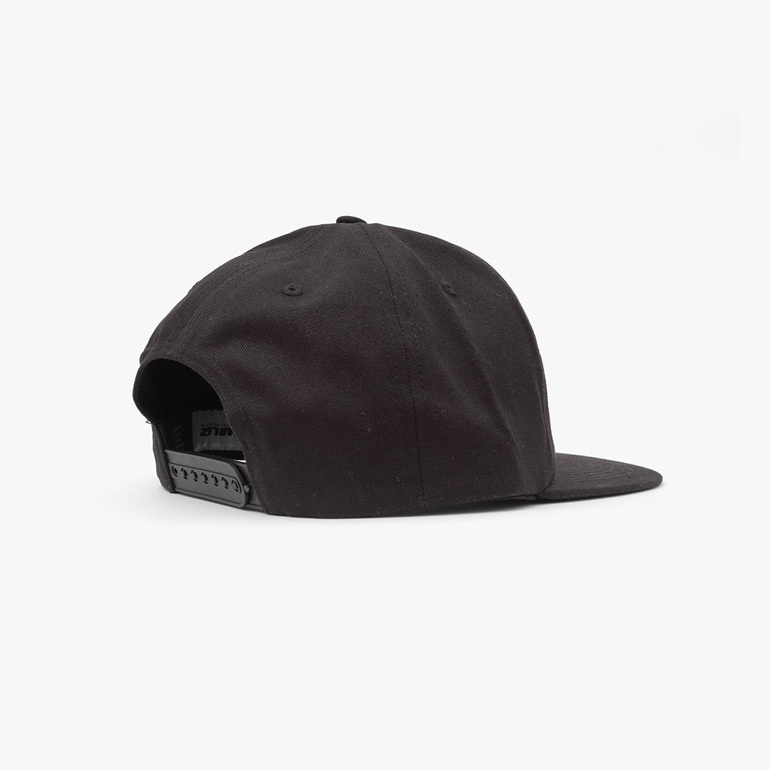 Crowley 6 Panel Cap - Black