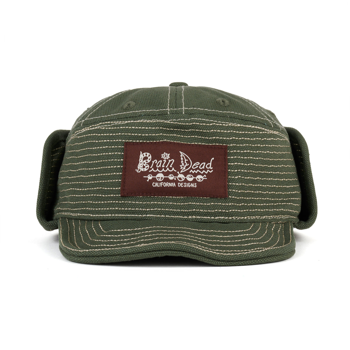 Canvas Work Hat - Green