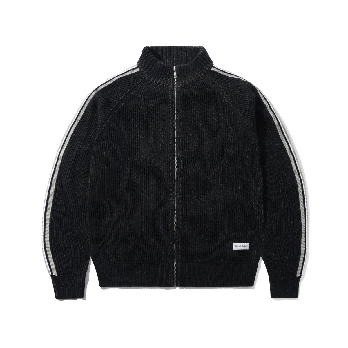 Club Zip-Thru Knit - Black