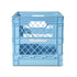 Collapsable Record Crate - Sky Blue