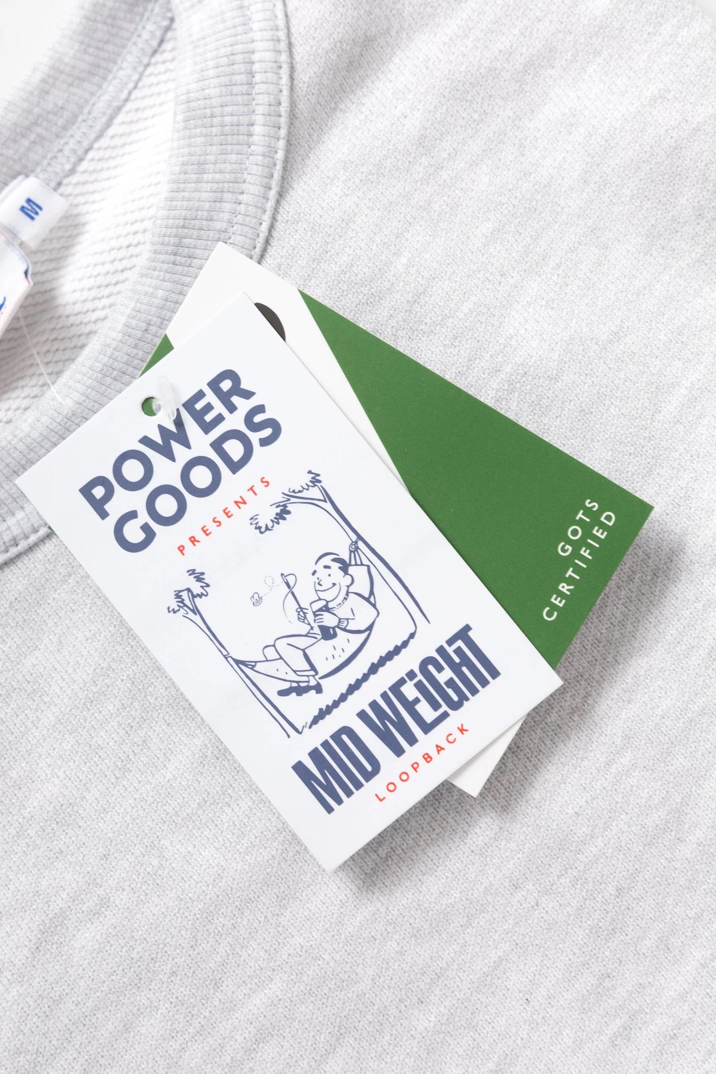 Loopback Crewneck - Ash
