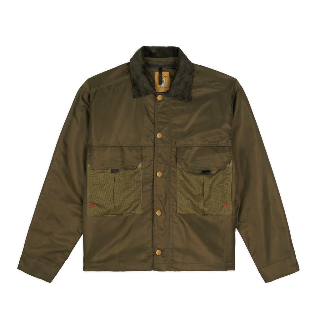 Cropped Chore Jacket - Green
