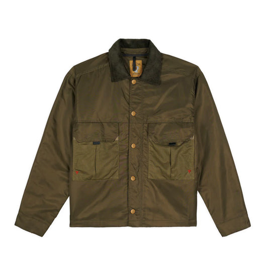 Cropped Chore Jacket - Green