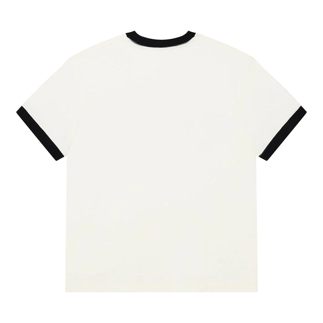 Arrows Ringer Tee - Pristine White
