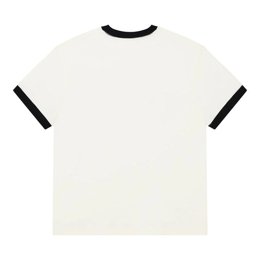 Arrows Ringer Tee - Pristine White