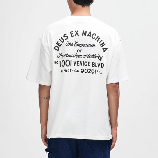 Venice Sign Tee - White