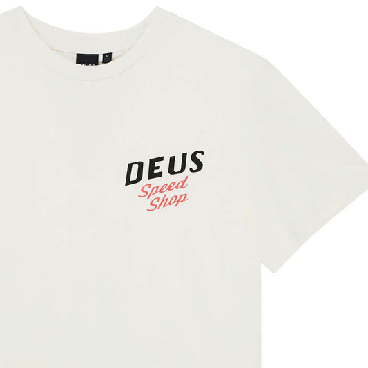 Dogleg Tee - Dirty White
