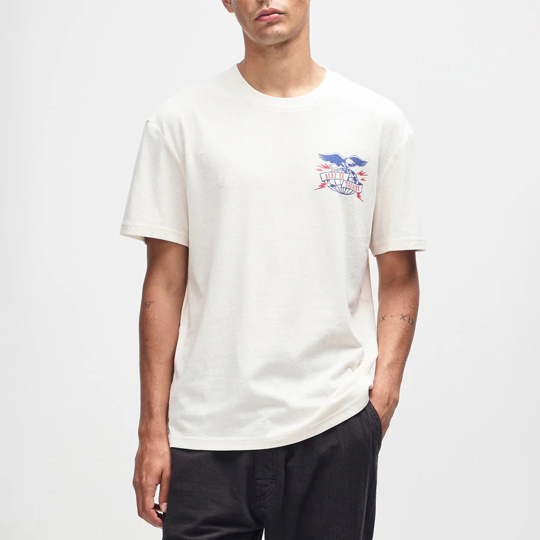 Claw-Some Whizz Tee - Dirty White