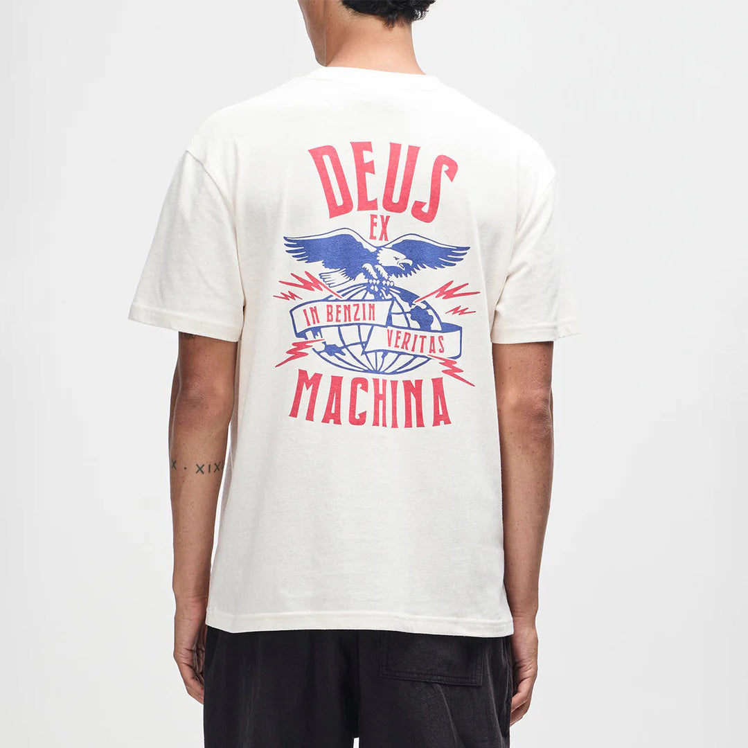 Claw-Some Whizz Tee - Dirty White