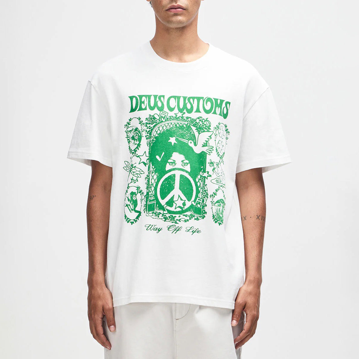 Mother-Earth Tee - Vintage White