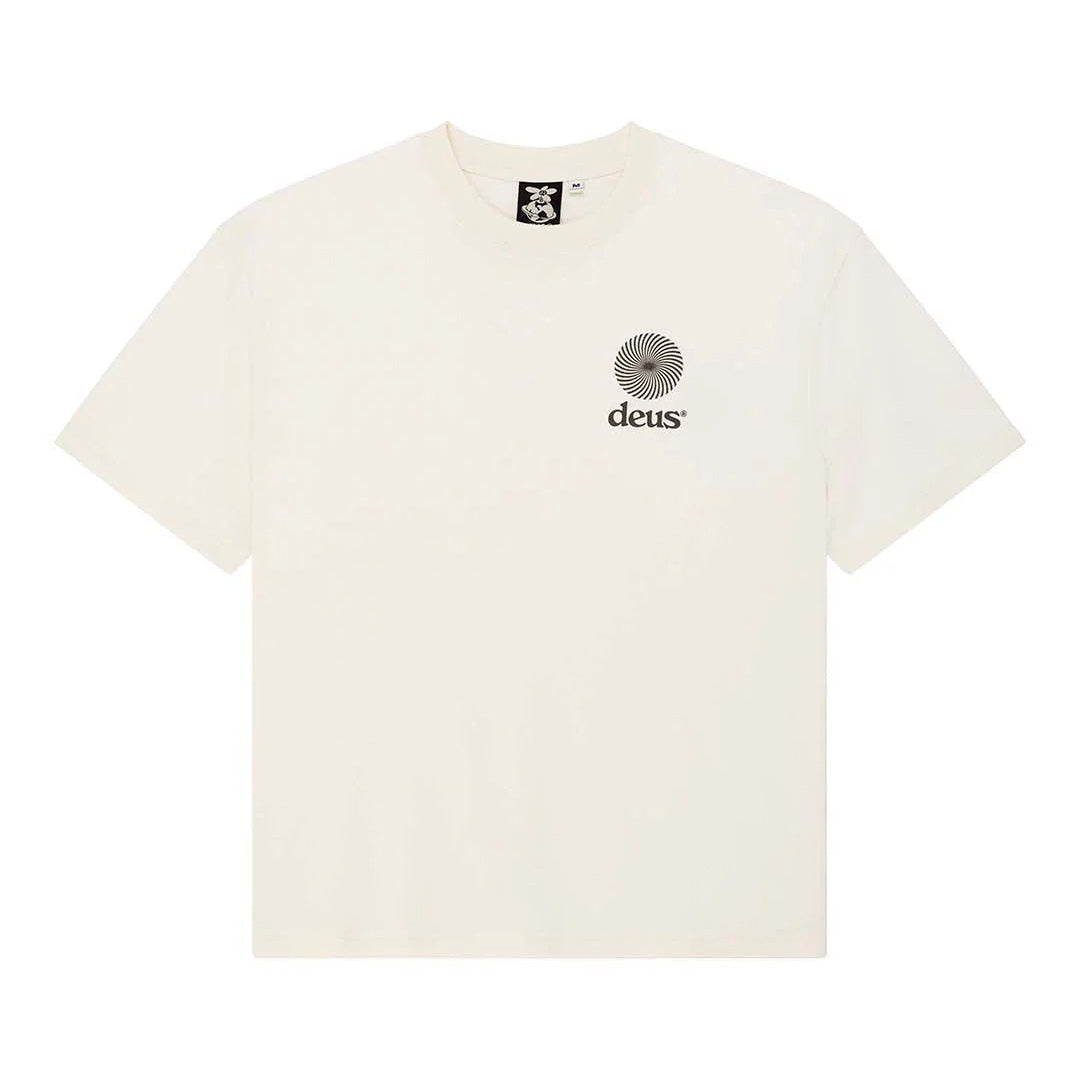 Strata Tee - Dirty White