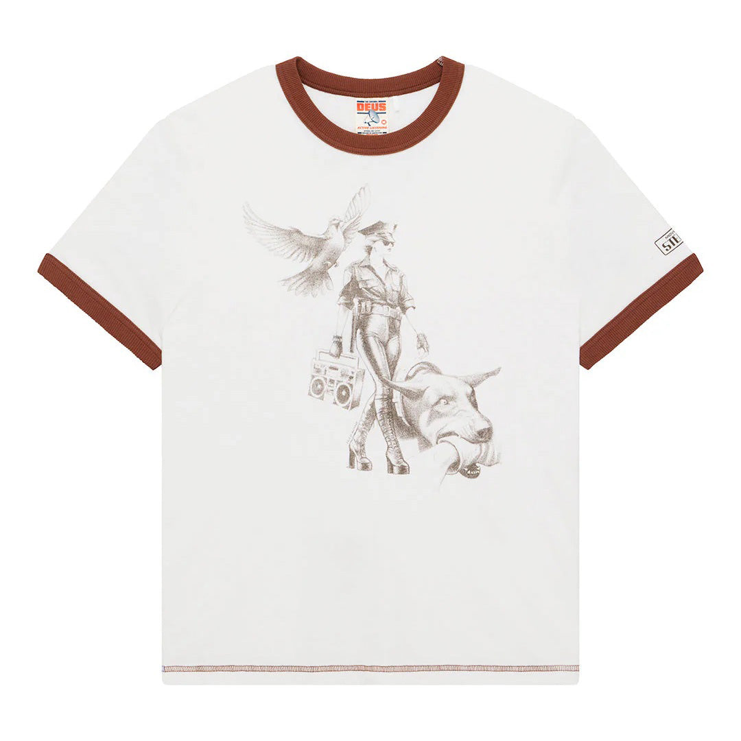 Beat Down Tee - Dirty White