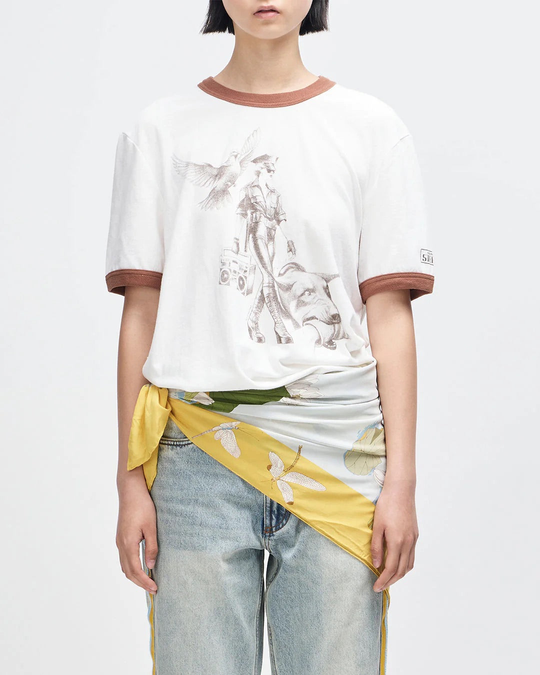 Beat Down Tee - Dirty White