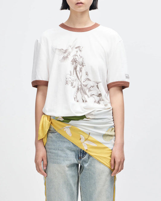 Beat Down Tee - Dirty White