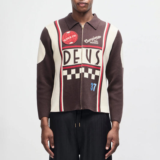 Monte Carlo Knit Cardigan - Java Brown