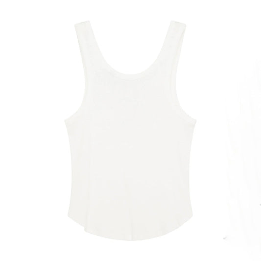 Women's June Shield Tank - Vintage White