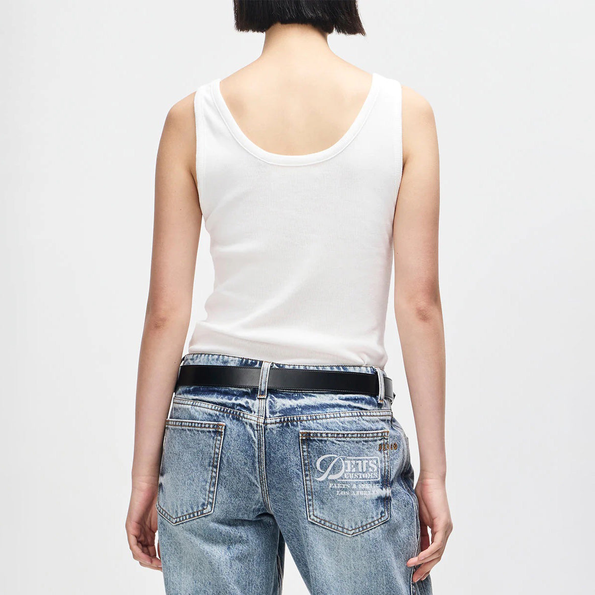Women's June Shield Tank - Vintage White