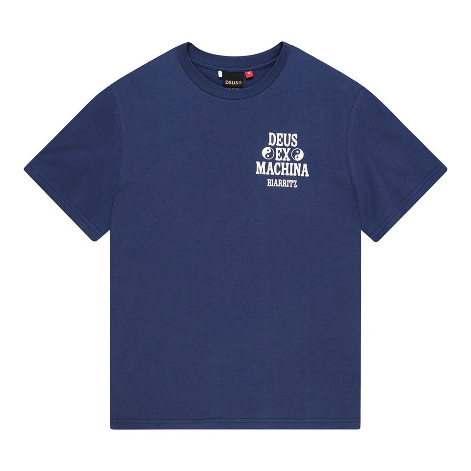 Biarritz Ceramic Tee - Mechanic Blue
