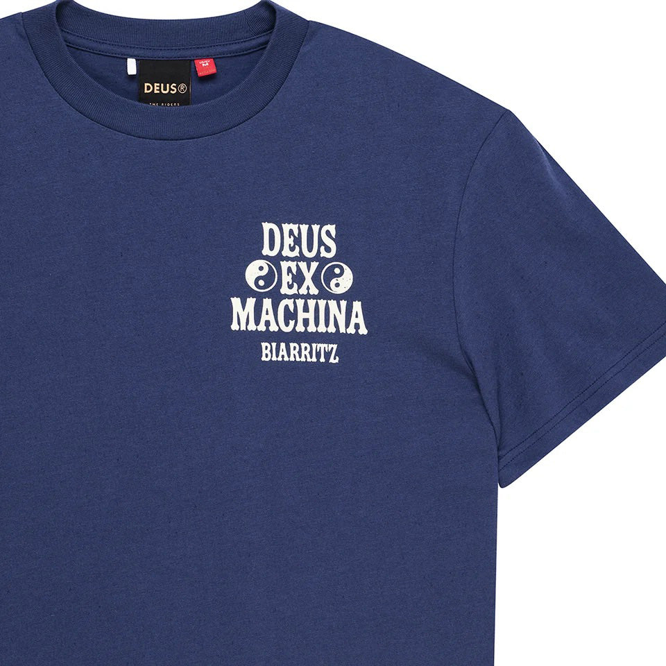 Biarritz Ceramic Tee - Mechanic Blue
