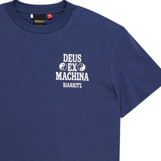 Biarritz Ceramic Tee - Mechanic Blue