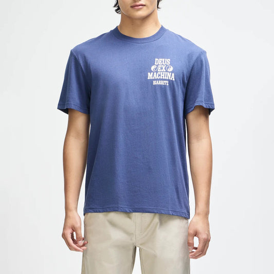 Biarritz Ceramic Tee - Mechanic Blue